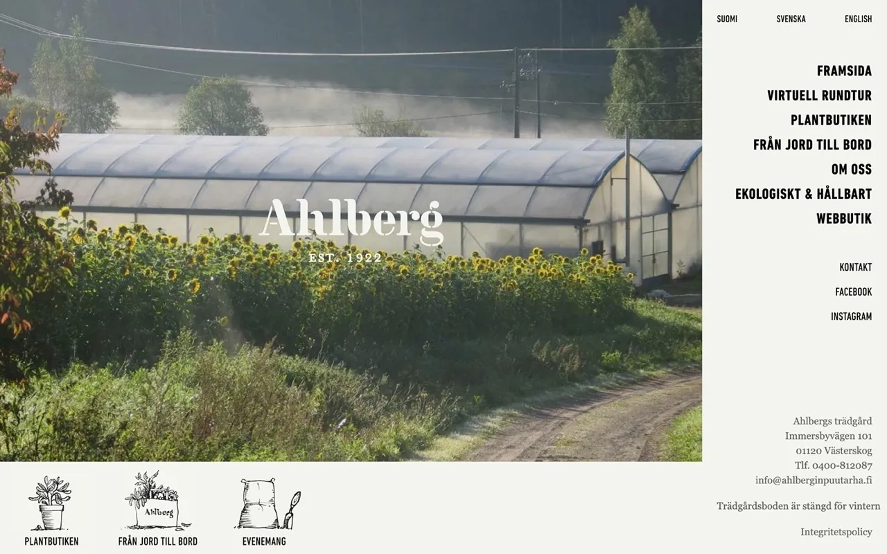 Ahlberg website