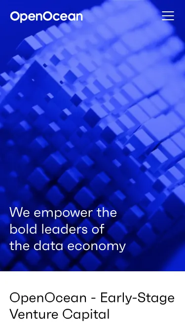 Open Ocean website